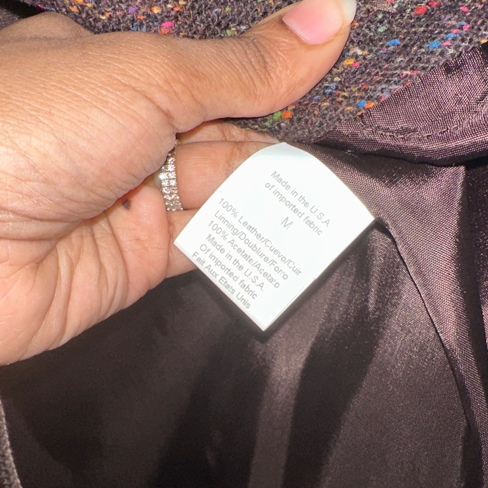 Elegant Brown Women's Coat - Picture 12 of 13